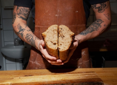Et af vores lækre brød