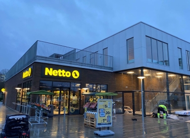 Facaden til Netto