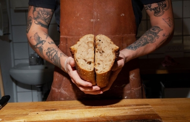 Et af vores lækre brød