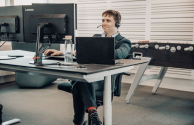 Der arbejdes hårdt på kontoret