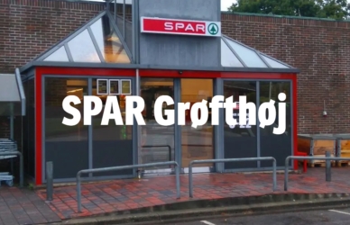 Indgangen til Spar Grøfthøj