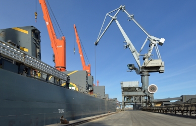 Aarhus Havn - Kranoperationer