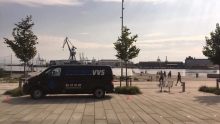 Vores VVS-bil på Aarhus havn