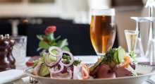 højtbelagt smørrebrød